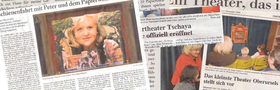 Das Papiertheater in den Medien